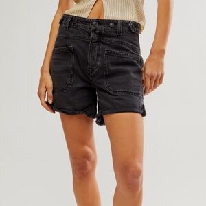 Free People We The Free Palmer Denim Shorts
